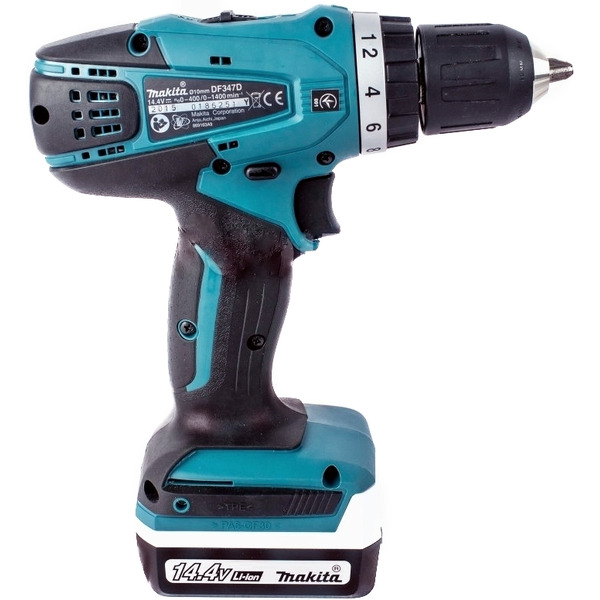 Дрель-шуруповерт MAKITA DF347DWLE