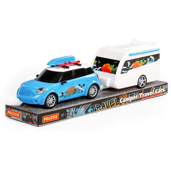 Автомобиль Полесье Круиз с прицепом 92533