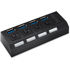 Разветвитель USB 3.0 Buro BU-HUB4-U3.0-L