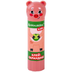 Клей-карандаш BRAUBERG KIDS 271141 (3 шт)