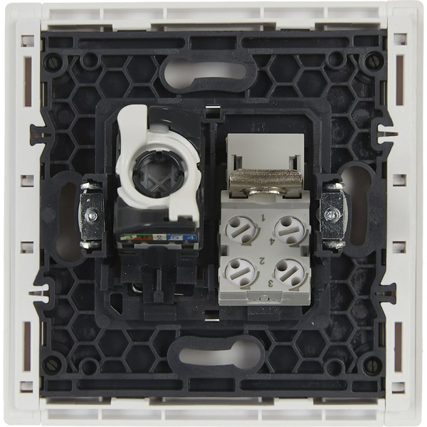 Розетка компьютерная IEK Forte&Piano FP-KT20-O-1-K01