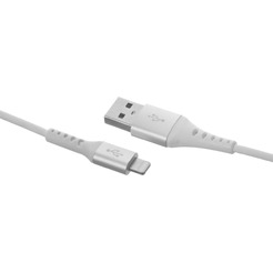 Кабель CACTUS USB Type-A - Lightning CS-LG.USB.A-0.8 (0.8 м, белый)