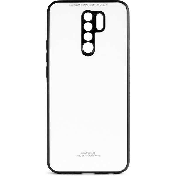 Накладка CASE Glassy Xiaomi Redmi 9 (белый)
