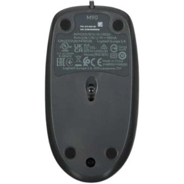 Мышь проводная LOGITECH M90 (L910-001793)