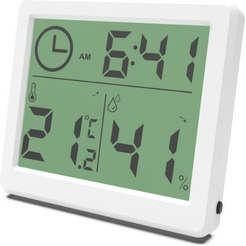 Часы с метеостанцией Ritmix CAT-041 (белый)