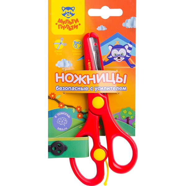 Ножницы детские МУЛЬТИ-ПУЛЬТИ, MS_11139, 14 см, е/п