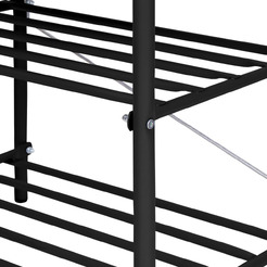 Банкетка NIKA Б1-1/Ч (черный матовый)