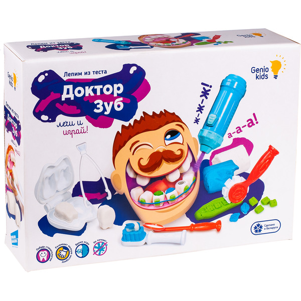 Набор для лепки Genio Kids Доктор Зуб TA1041