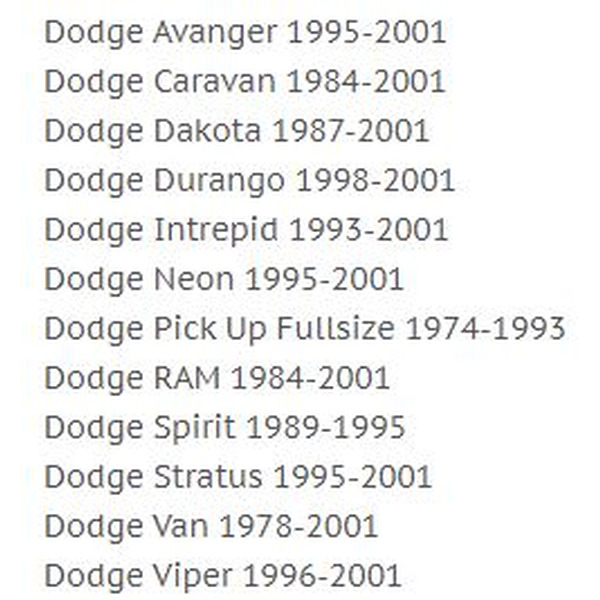 ISO-переходник Incar CH-D01 (Chrysler, Dodge, Jeep)