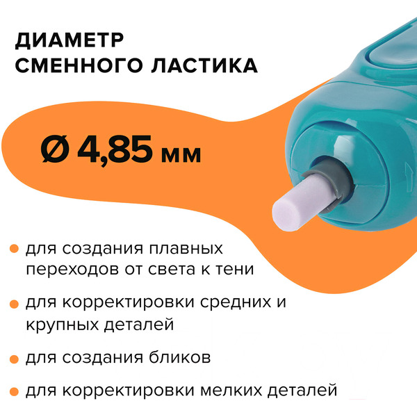 Ластик электрический JET BRAUBERG 229612