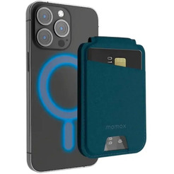 Кошелек-кардхолдер Momax 1-Wallet SR29B (Teal Blue)