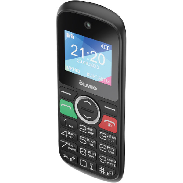 Мобильный телефон Olmio C18 (черный)