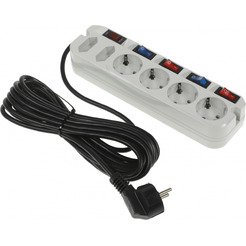 Сетевой фильтр Most ARG 5м (белый)