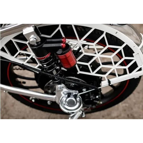 Электровелосипед AVM E-ALFA 20 Pro (серебристый)