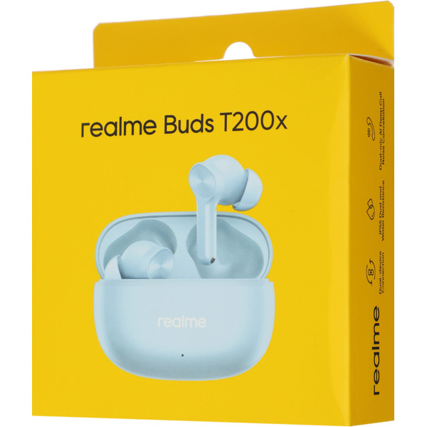Наушники Realme Buds T200x (голубой)