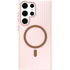 Задняя накладка CASE Translucent Strip Samsung Galaxy S23 Ultra, золотой