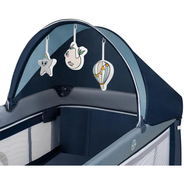Кровать-манеж Lionelo Sven Plus (Blue Navy)