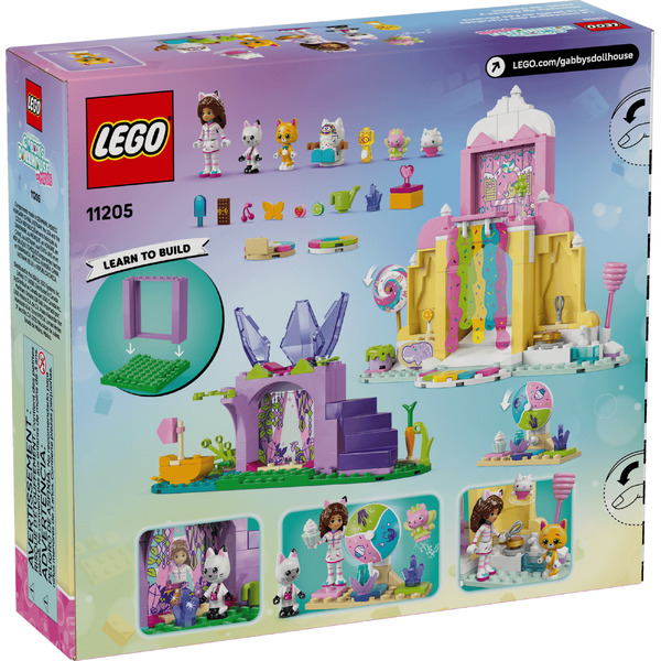 Конструктор Lego Gabby's Dollhouse Гора Сладких Удовольствий и Сад Кошек 11205