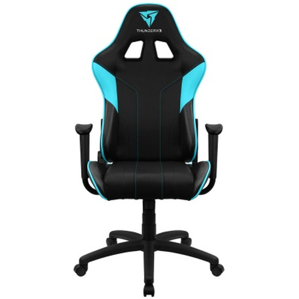 Кресло компьютерное THUNDERX3 EC3 Black-Cyan AIR