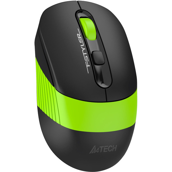 Мышь A4Tech Fstyler FG10CS Air (черный/зеленый)