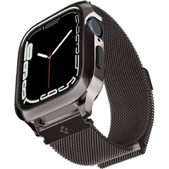 Ремешок с чехлом SPIGEN METAL FIT PRO для APPLE WATCH GRAPHITE ACS04585
