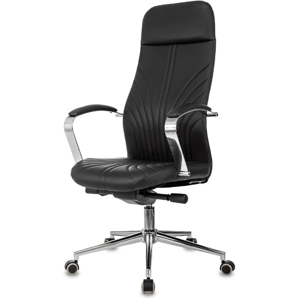 Офисное кресло Бюрократ CH-610SL-Lux (черный, экокожа)