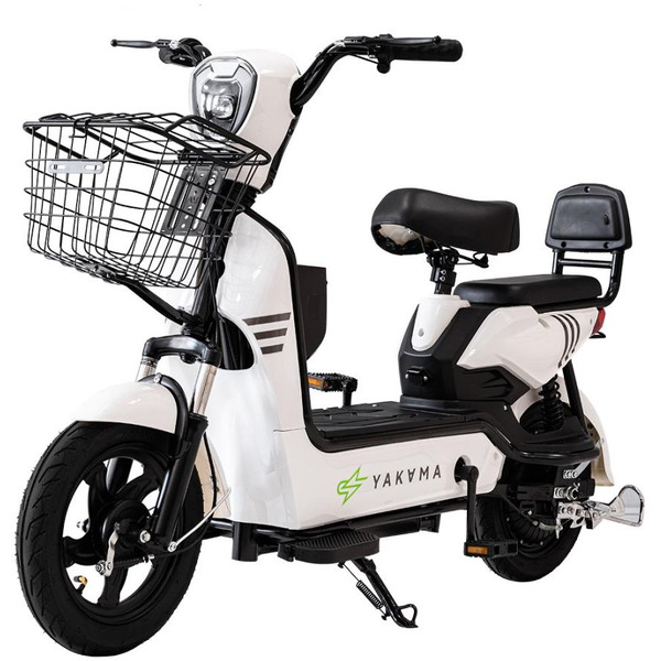 Электровелосипед Yakama S2 (белый)