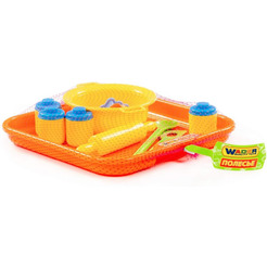 Набор детской посуды Полесье "Для выпечки №1 с подносом"