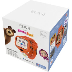Часы-телефон ELARI KIDPHONE Маша и Медведь KP-MB-ORG