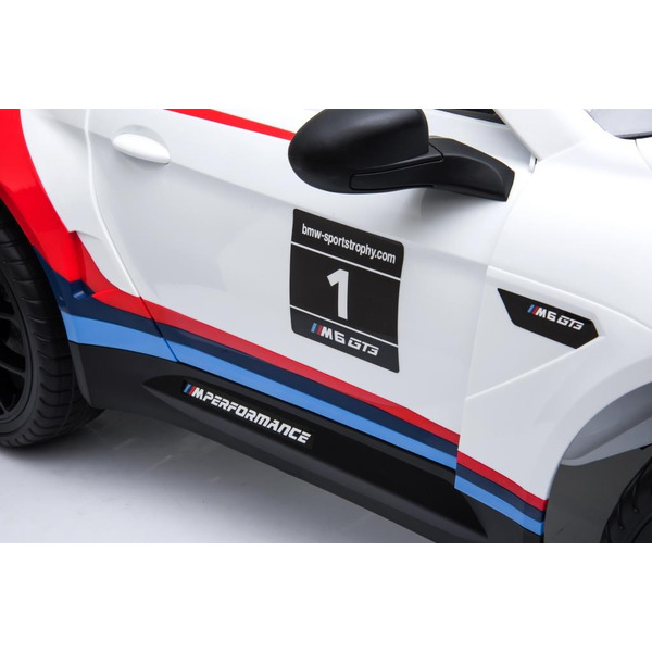 Электромобиль CHI LOK BO TOYS COMPANY BMW M6 GT3 E 668R (белый)