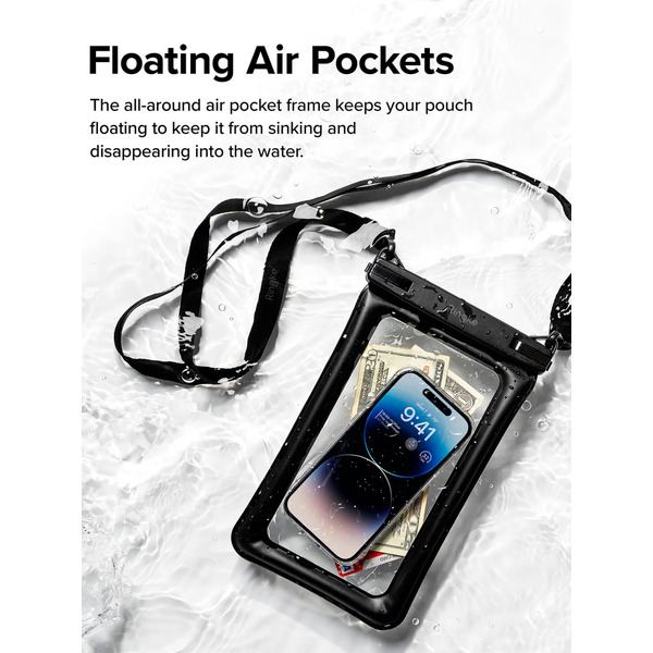 Чехол водонепроницаемый универсальный Ringke Floating Waterproof Pouch