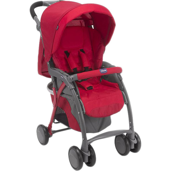 Прогулочная коляска-книга Chicco SimpliCity Standart Red