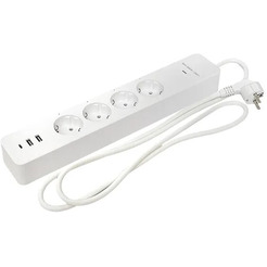 Умный удлинитель EKF Connect PRO Wi-Fi c USB RCE-2-WF