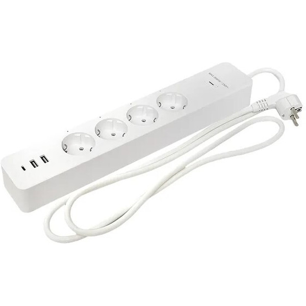 Умный удлинитель EKF Connect PRO Wi-Fi c USB RCE-2-WF