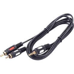 Кабель REXANT 3.5 мм - 2RCA 1.5м 06-3004