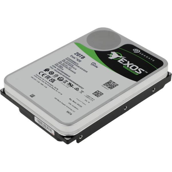 Жесткий диск Seagate Exos X20 20TB ST20000NM007D