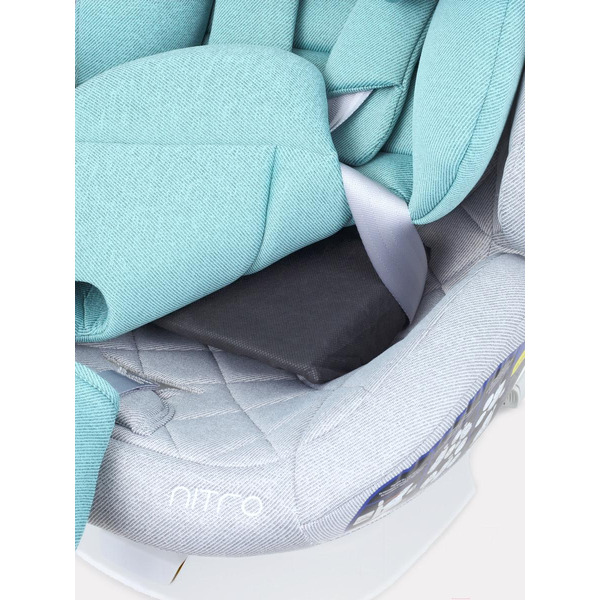 Детское автокресло Rant Nitro Isofix UB619 (серый/мятный)