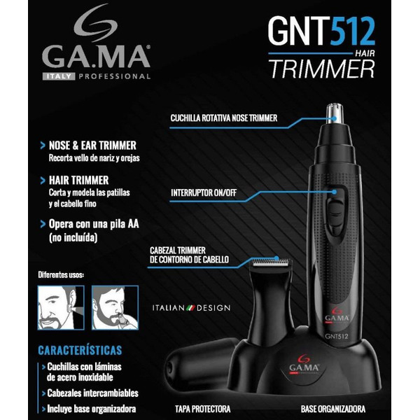 Триммер GA.MA GNT512