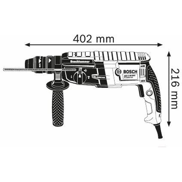 Перфоратор Bosch GBH 2-28 Professional (0611267500)