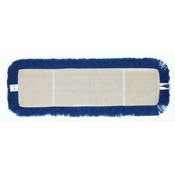 Насадка МОП LAIMA EXPERT 605321 (плоская 80см для швабры-рамки, карманы, СУХАЯ УБОРКА, акрил)