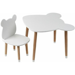 Комплект мебели с детским столом Mega Toys Мишка / 71024/70024