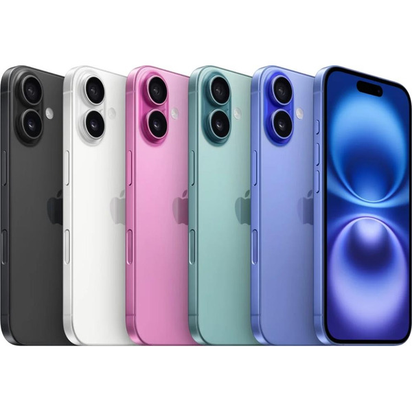 Смартфон Apple iPhone 16 128GB Ultramarine (MYEY3CH/A)