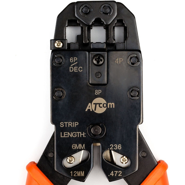 Клещи обжимные ATcom 2008R AT3787