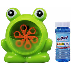 Машинка для пускания мыльных пузырей Юнландия Лягушонок 664481