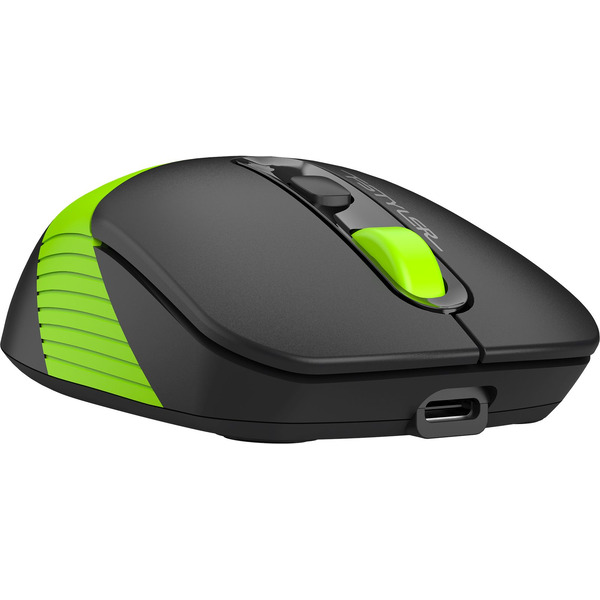 Мышь A4Tech Fstyler FG10CS Air (черный/зеленый)
