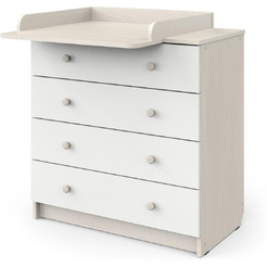 Комод пеленальный Атон Odin (бодега светлая/белый)