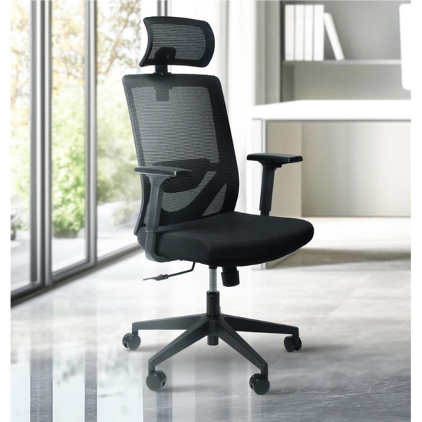 Офисное кресло SPARX FRS-3 Also Black (черный)