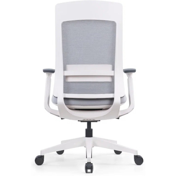 Кресло компьютерное SitZone E-VL002B-BS сетка/ткань, серый, крестов. пластик