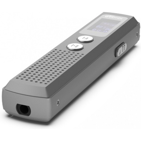Диктофон цифровой Ritmix RR-120  (4GB) серебристый