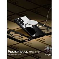 Чехол Ringke FUSION BOLD MAGNETIC для Galaxy S25 Ultra BLACK